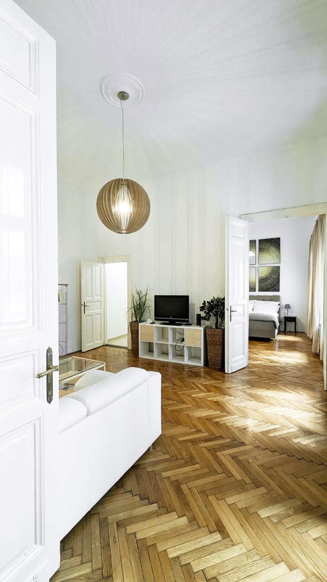 Heart Of The City, Entire Very Big Apartment Budapest Eksteriør billede