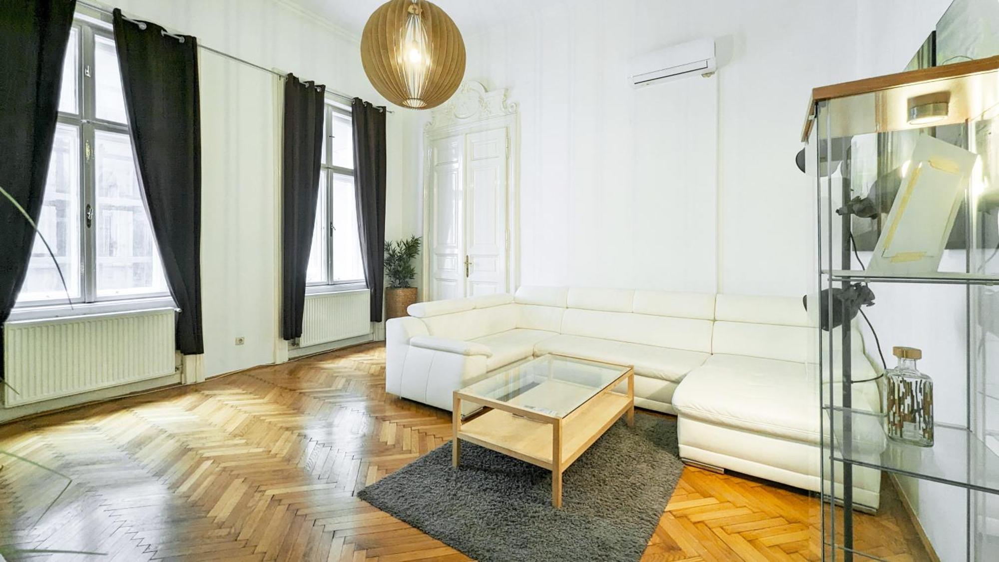 Heart Of The City, Entire Very Big Apartment Budapest Eksteriør billede