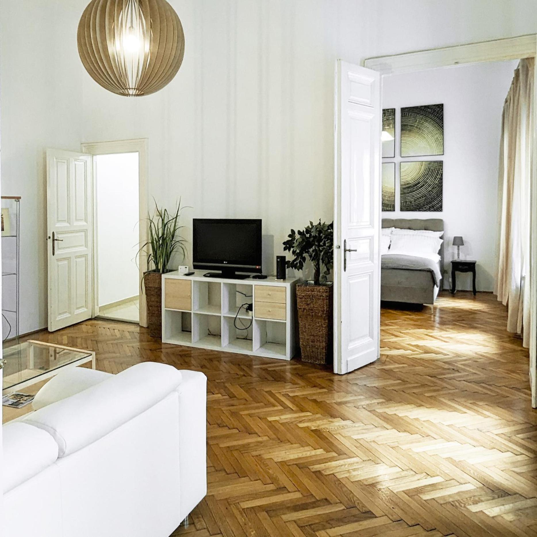Heart Of The City, Entire Very Big Apartment Budapest Eksteriør billede